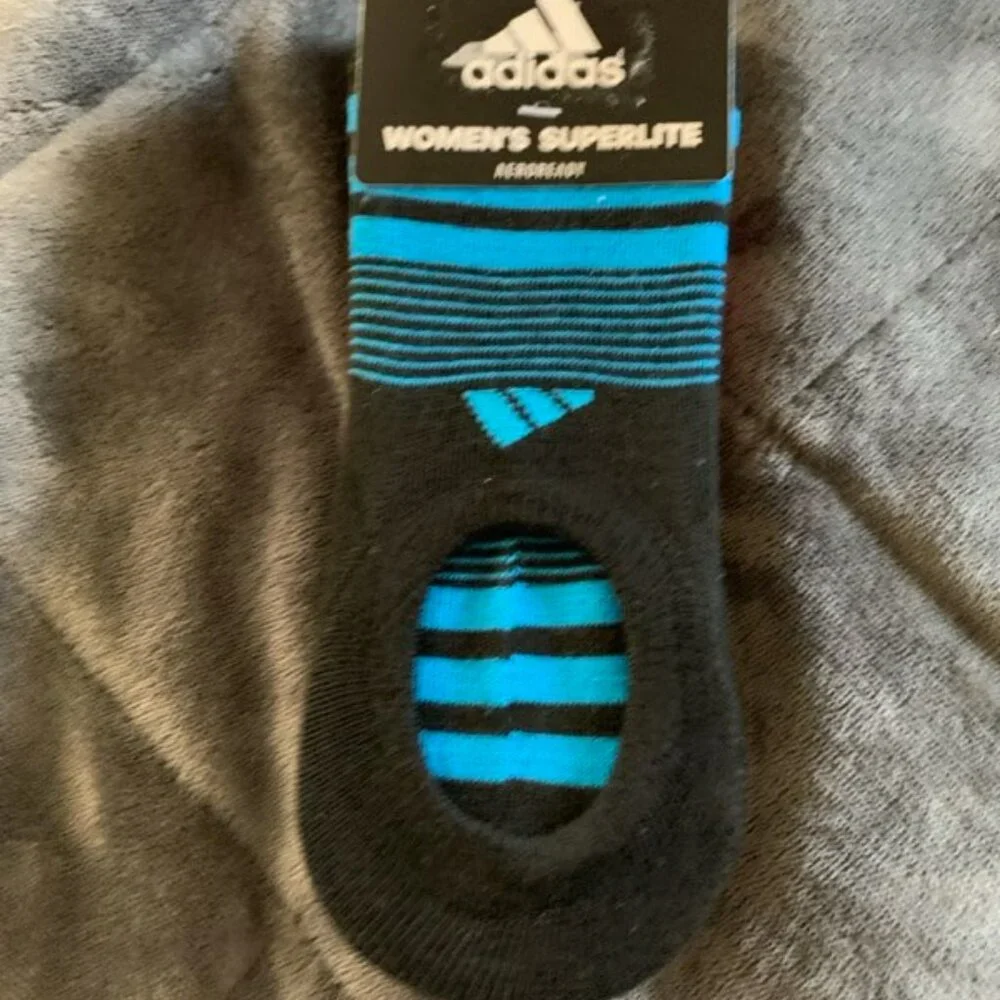 Adidas Women's Superlite  6 pair of  no show Socks